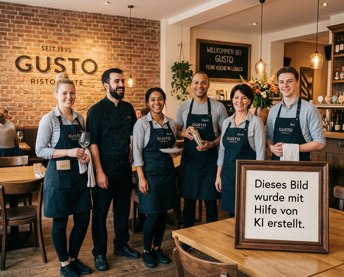 zwei Mitarbeiter in der Küche